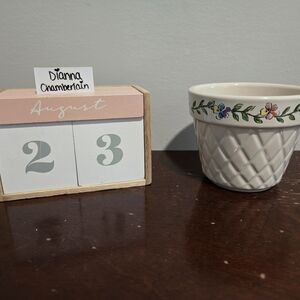 Longaberger Mother's Day Pot